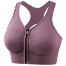 Front Zip Comfort Fit Sports Bra