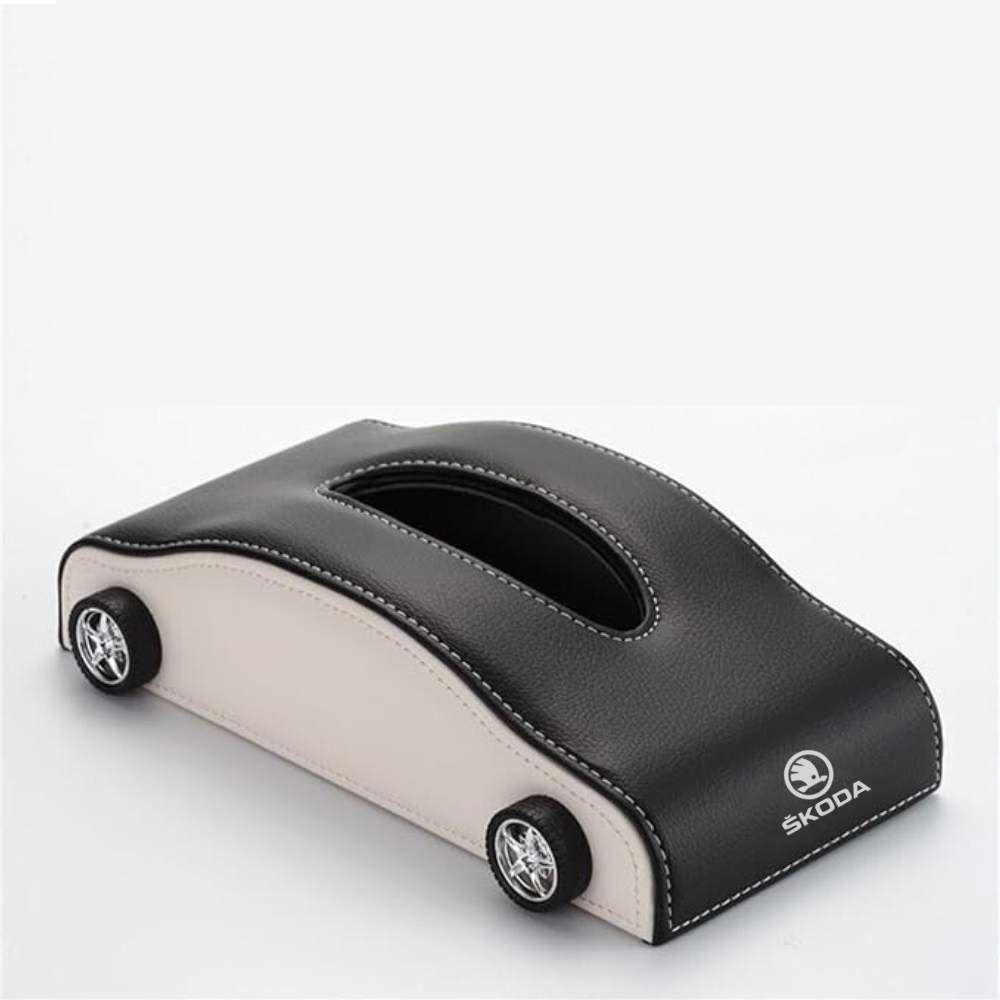 Creative Mini Car logo Tissue Box