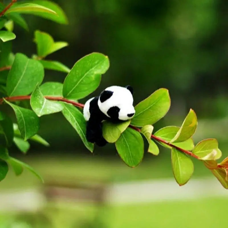 Plush Panda Refrigerator Magnet