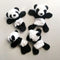 Plush Panda Refrigerator Magnet