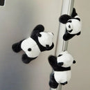 Plush Panda Refrigerator Magnet