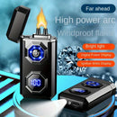 LED Display  Fire Plasma Electric Lighter