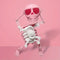 3D Printed Dancing Skeleton Desk Ornament