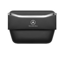 Metallic Touch Car Logo Seat Gap Storage Box