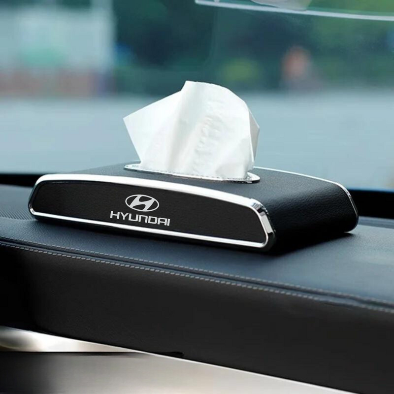 Elegance Car Logo Sun Visor Tissue Holder