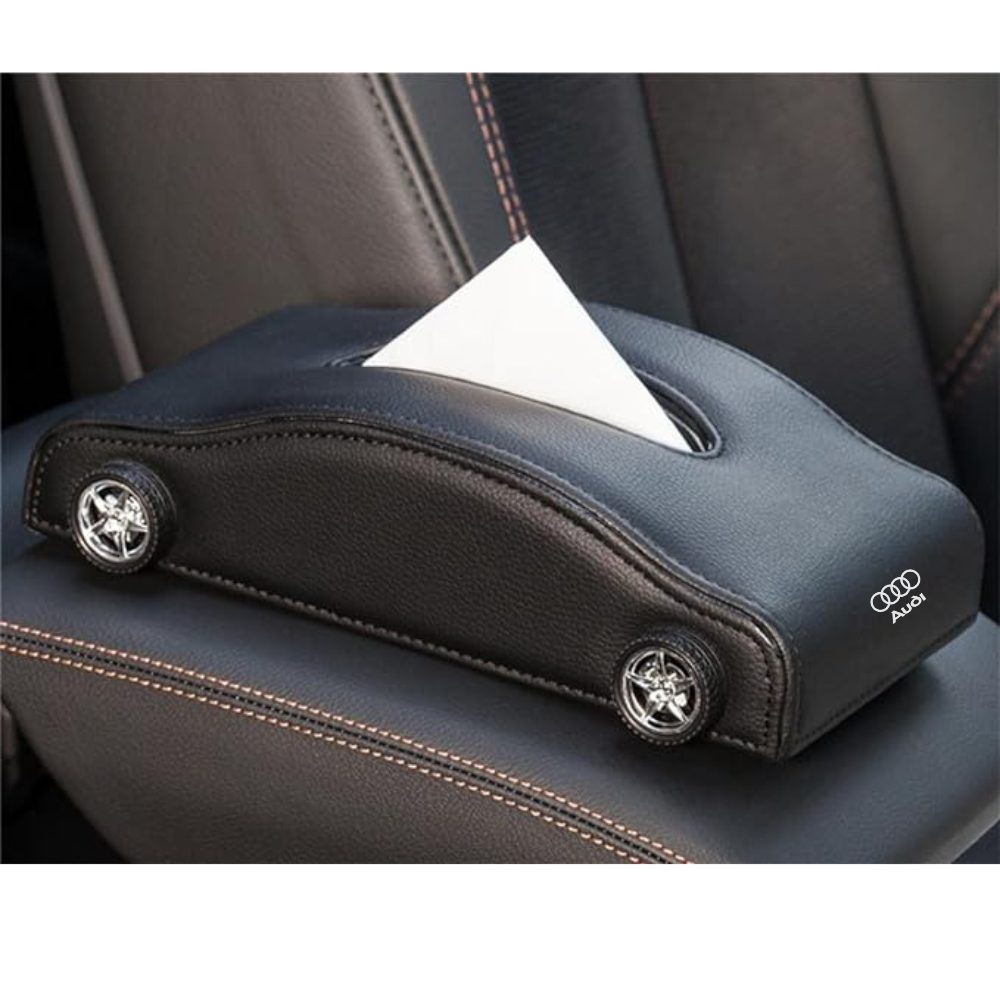 Creative Mini Car logo Tissue Box