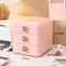 Cute Handle Desktop Storage Box