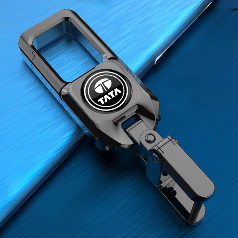 Elegant Car Logo Key Ring With Anti-Lost Design