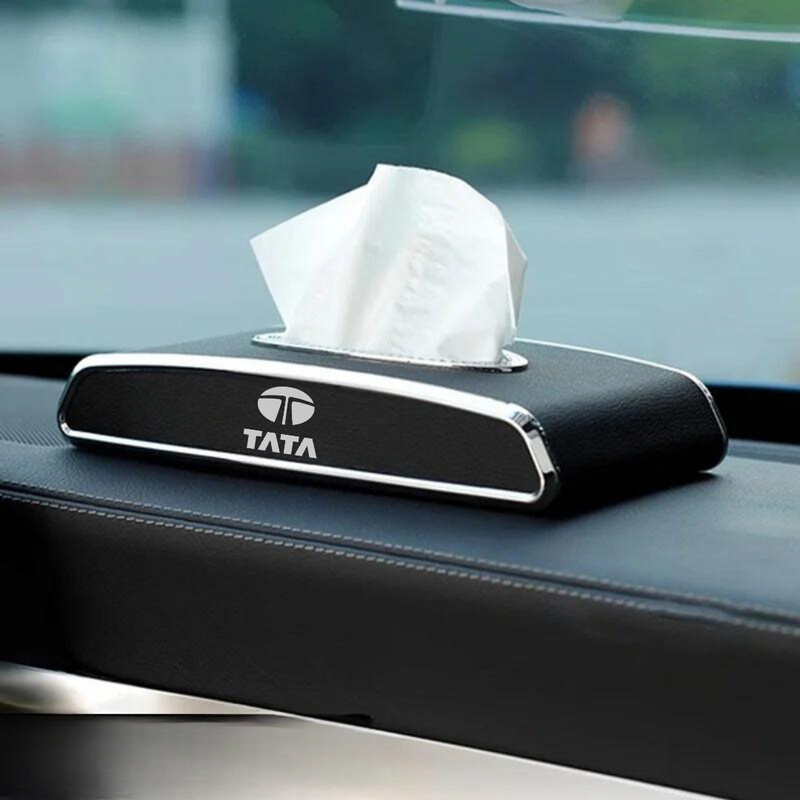 Elegance Car Logo Sun Visor Tissue Holder