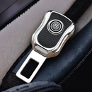 Metallic Design Car Logo Seat Belt Extender