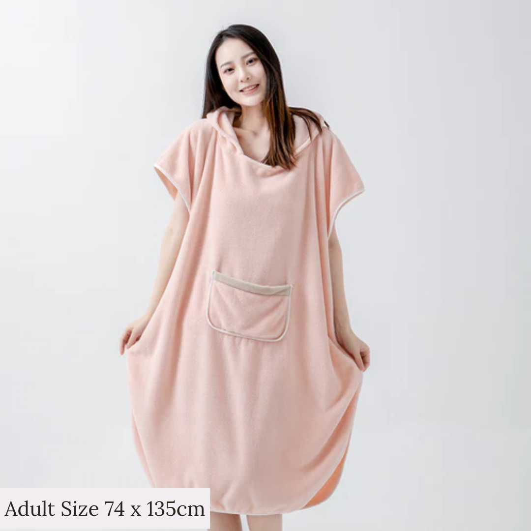 Quick Drying Hooded Cape Bath Towel