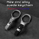 Premium Leather Strap Car Logo Keychain