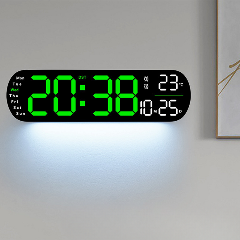 Multi-View Digital Wall Clock