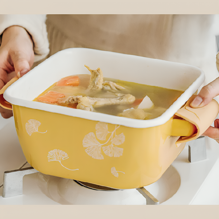 3.7L Multi-Purpose Non-Stick Square Pot