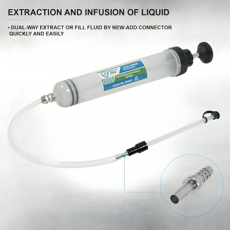 Multi-Capacity Oil & Fluid Extractor