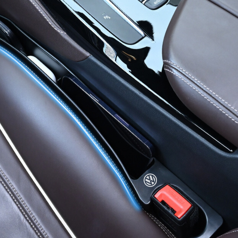 Car Logo Seat Strip Storage Box