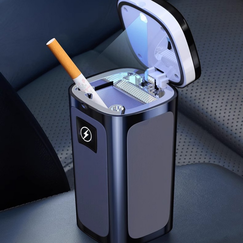 Car Logo Ashtray with LED Lighter - 50% OFF