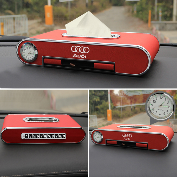 Number Plate Car Logo Box With Watch