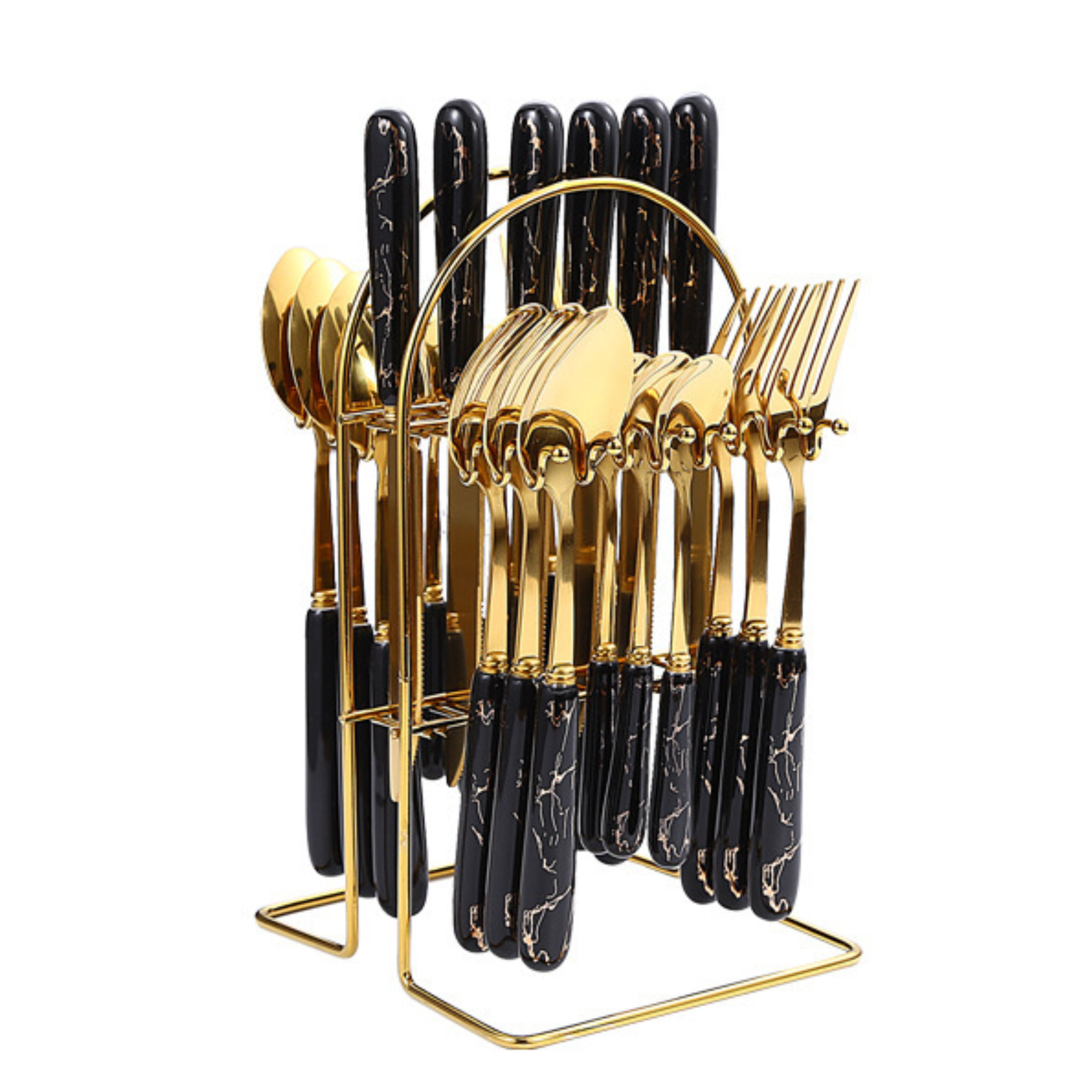 Elegance 24-Piece Stainless Steel Cutlery Set