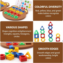 Geometry Shape Matching Puzzle Board Game With Bell