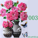 3D Simulation Vase Decoration Wall Sticker - Shop Home Essentials