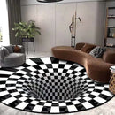 3D Vortex Illusion Rug - Shop Home Essentials