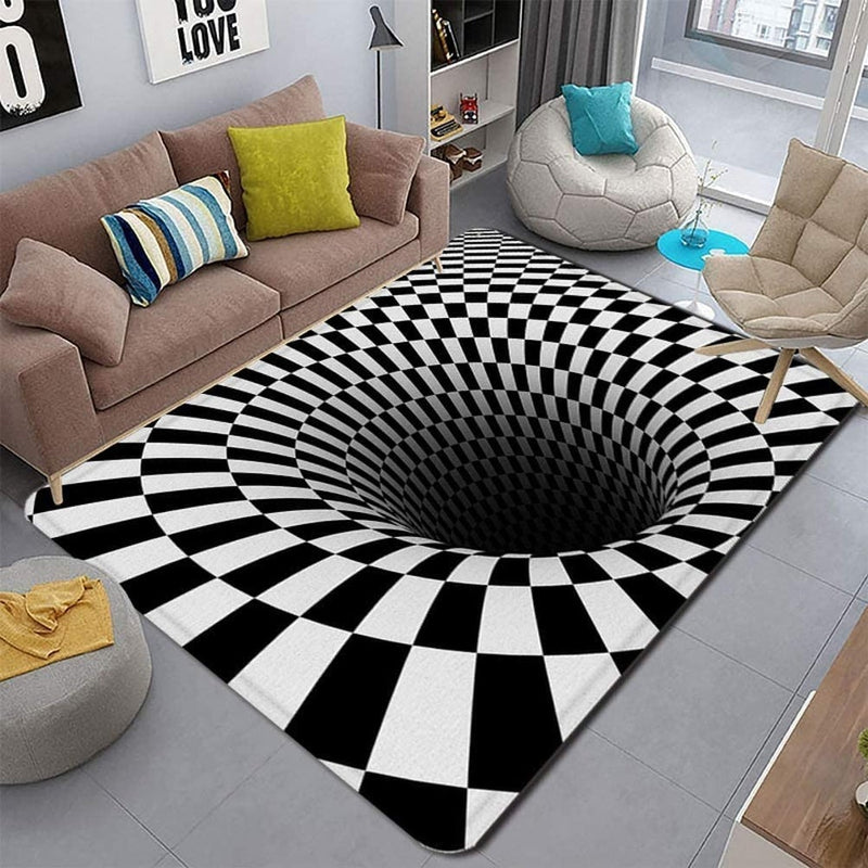 3D Vortex Illusion Rug - Shop Home Essentials