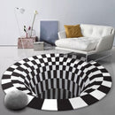 3D Vortex Illusion Rug - Shop Home Essentials