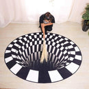 3D Vortex Illusion Rug - Shop Home Essentials