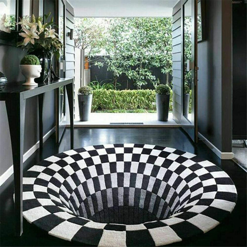 3D Vortex Illusion Rug - Shop Home Essentials