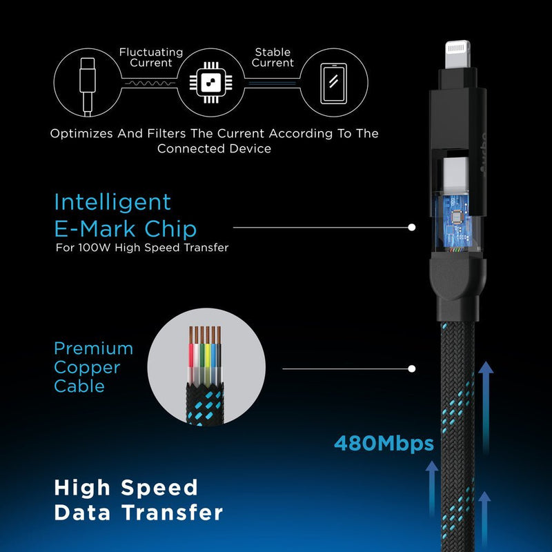 4 in 1 Charging Star Cable - Shop Home Essentials