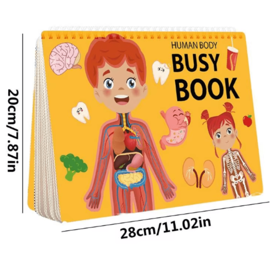 Montessori Busy Book For Kids