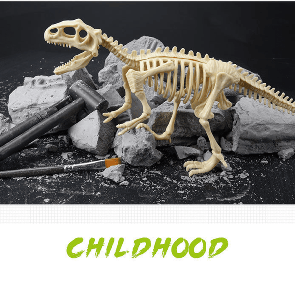 DIY Dinosaur Fossil Discovery Kit for Kids