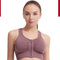 Front Zip Comfort Fit Sports Bra