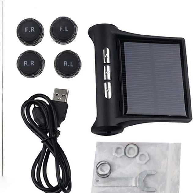 Solar Power Tire Pressure Monitoring System