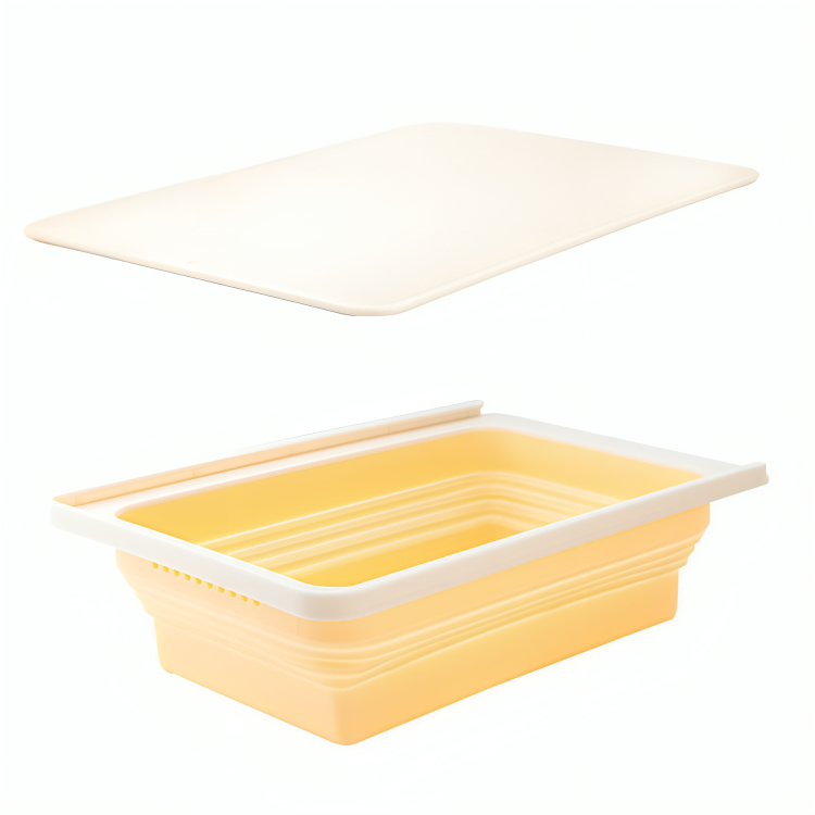 Folding Drain Basket Cutting Board