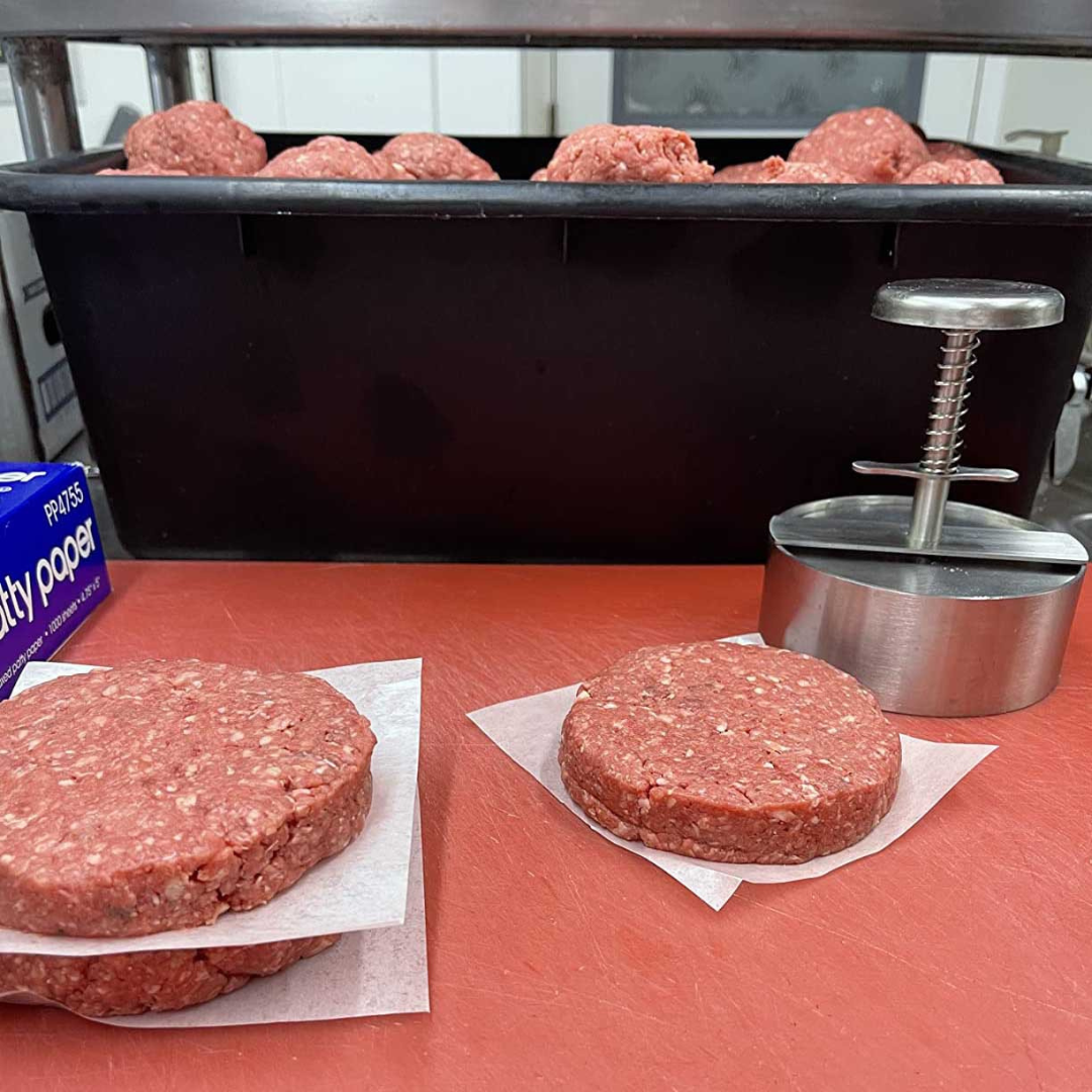 Stainless Steel Patty Pressing Machine