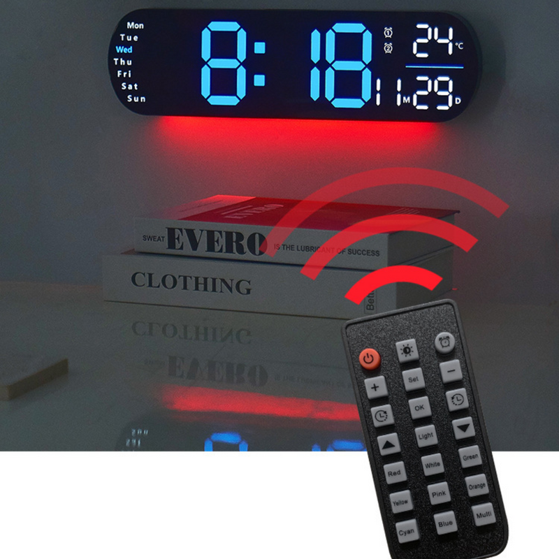 Multi-View Digital Wall Clock