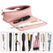 Multi-Purpose Hair Tools Travel Bag With Heat Resistant Mat