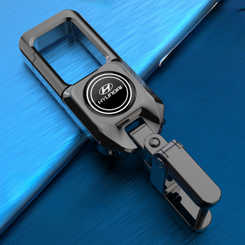 Elegant Car Logo Key Ring With Anti-Lost Design