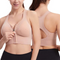 Front Zip Comfort Fit Sports Bra