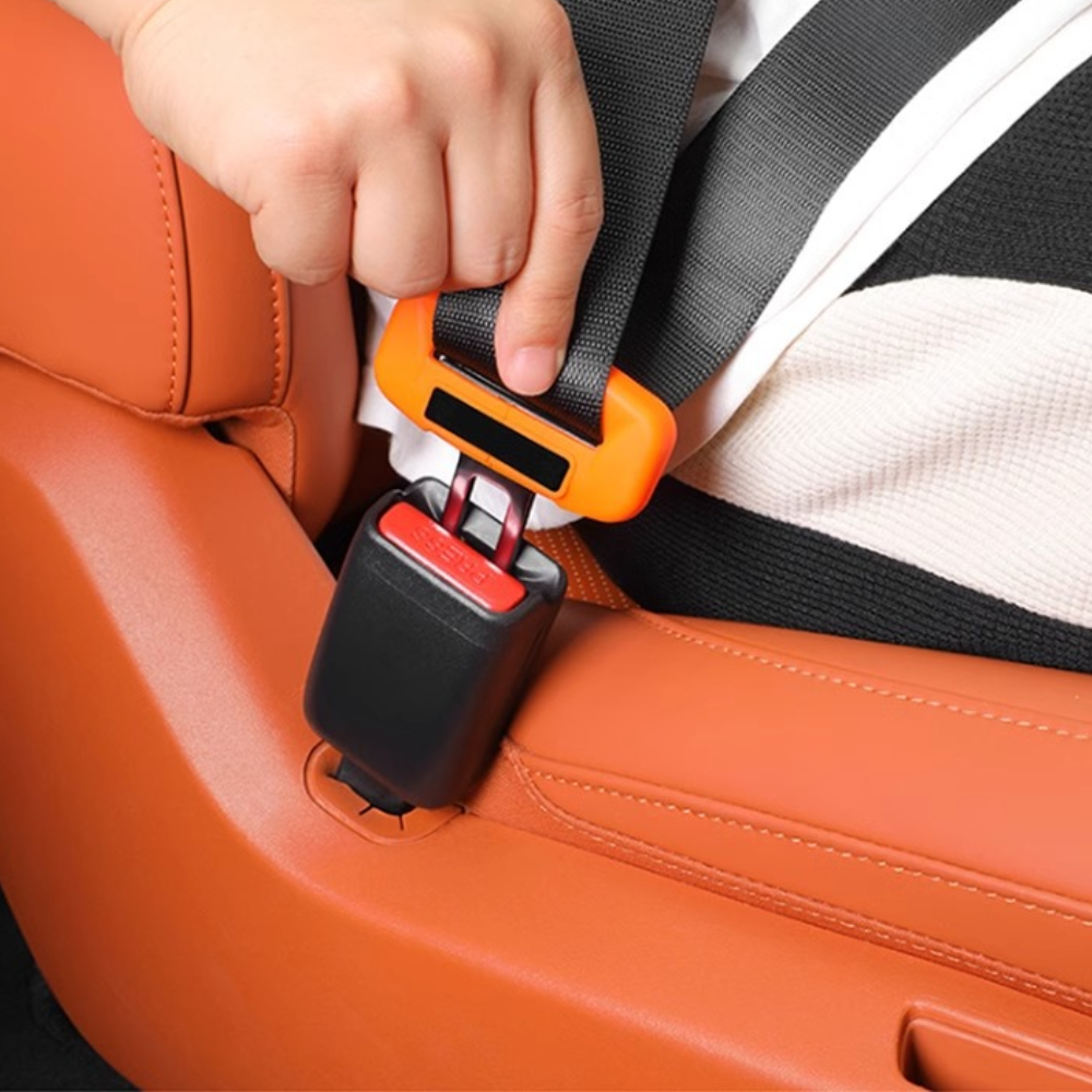 Ultra Protect Silicone Car Logo Seat Belt Cover