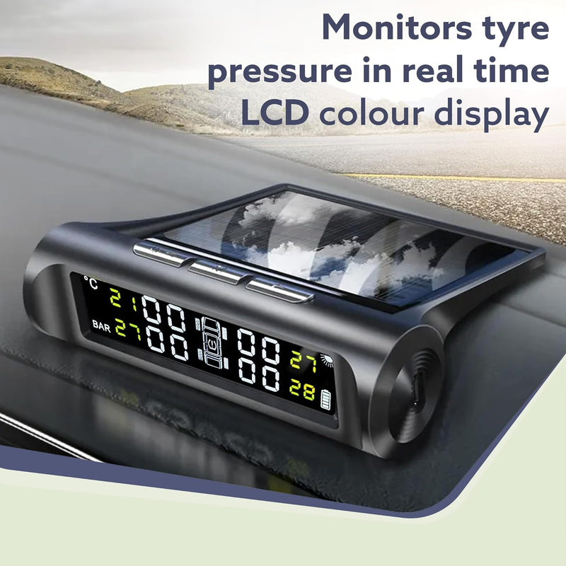 Solar Power Tire Pressure Monitoring System