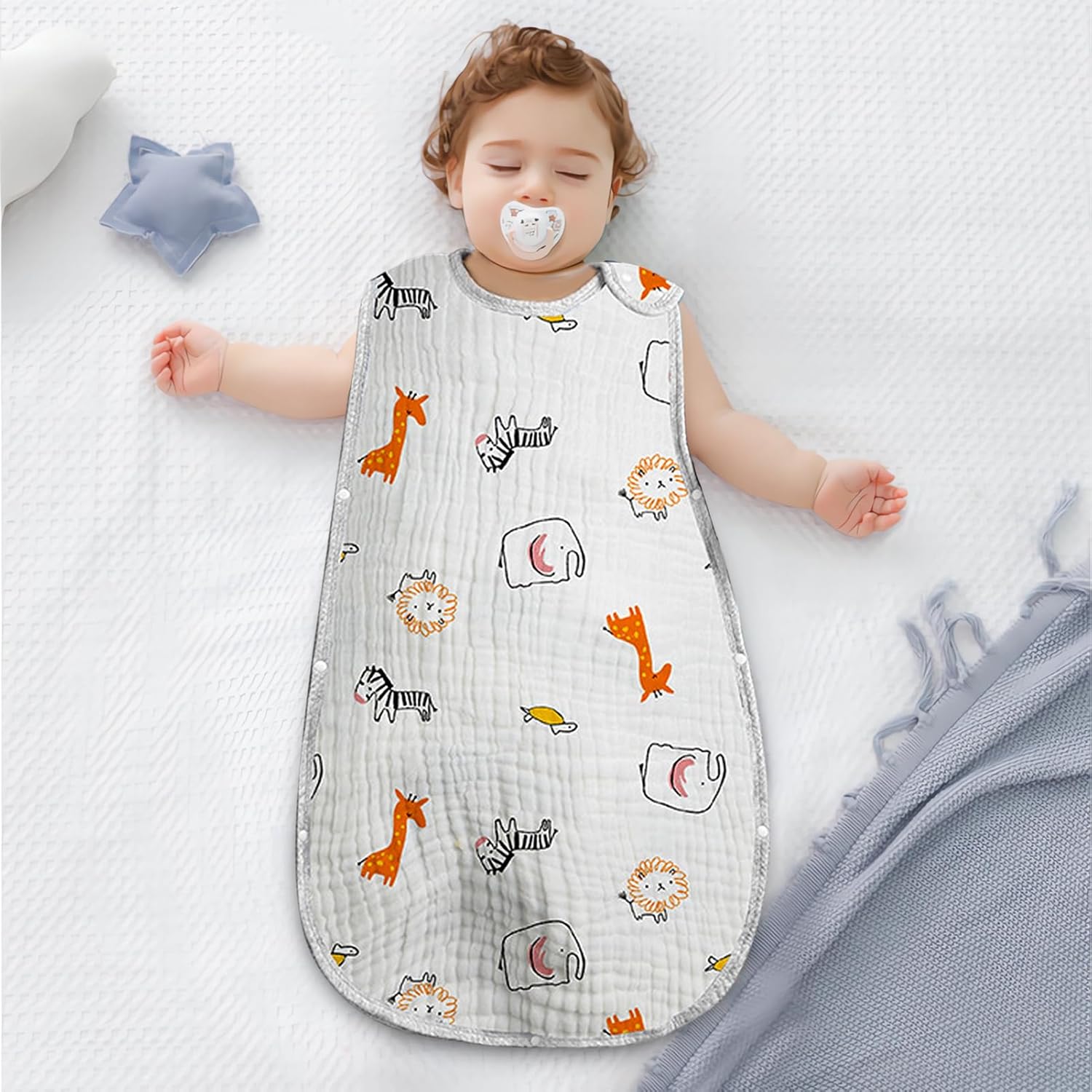 Cozy Cloud Baby Sleeveless Sleeping Bag