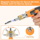 Ratcheting Multi-Angle Screwdriver Set