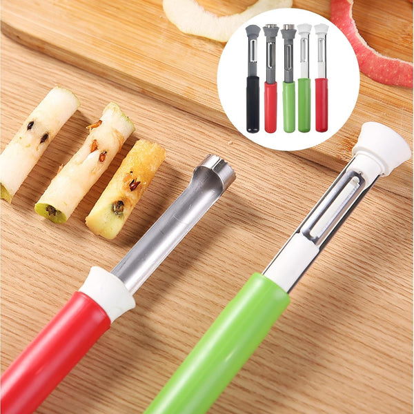 2 in 1 Stainless Steel Corer Peeler