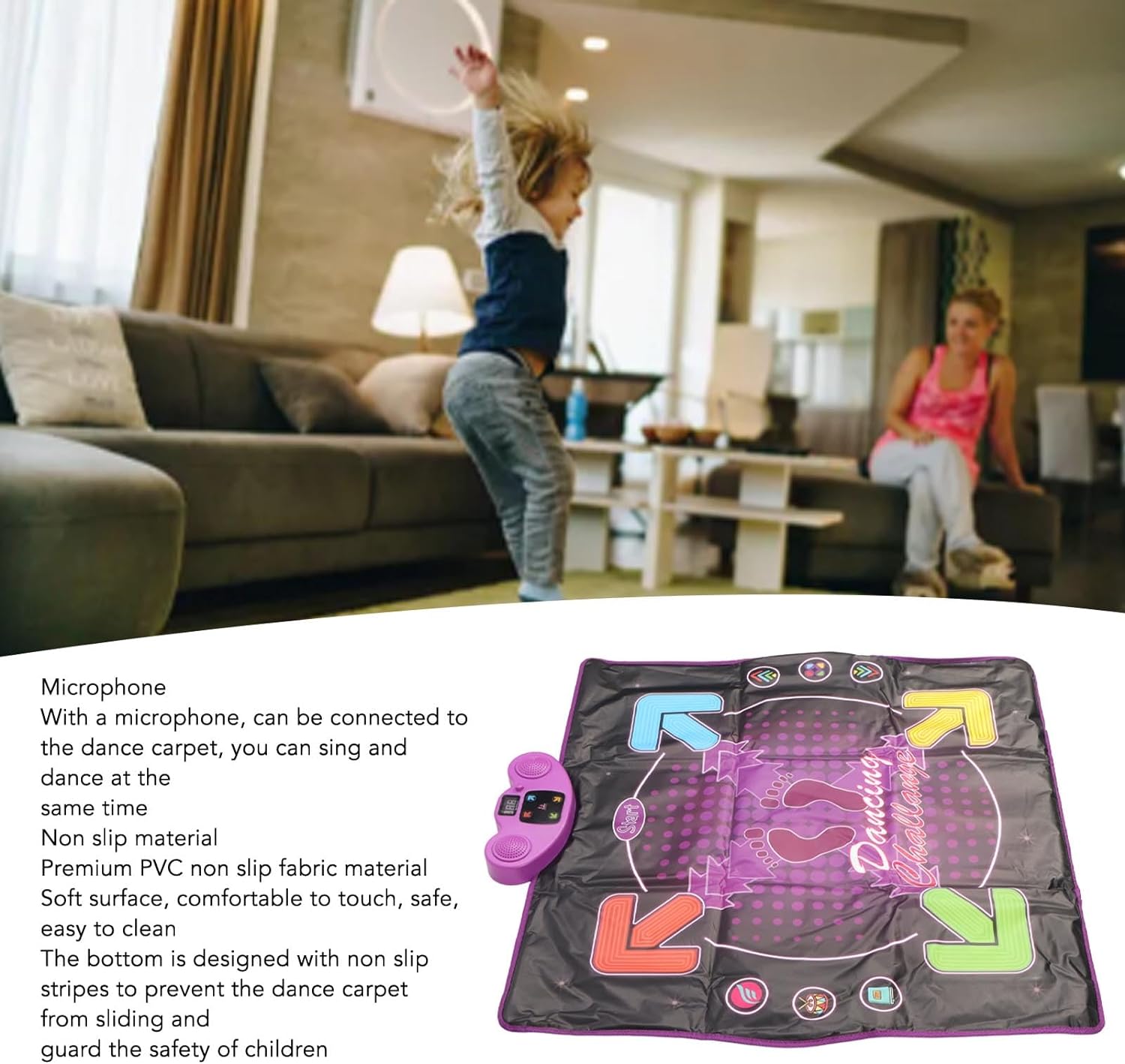 Built-In Music Dance Pad Toy