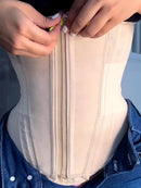 Women Waist Trainer with Zipper & Hooks