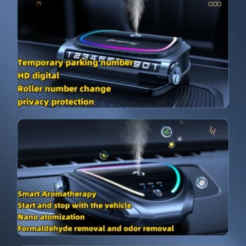Solar Glow Car Aromatherapy Machine