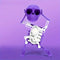 3D Printed Dancing Skeleton Desk Ornament